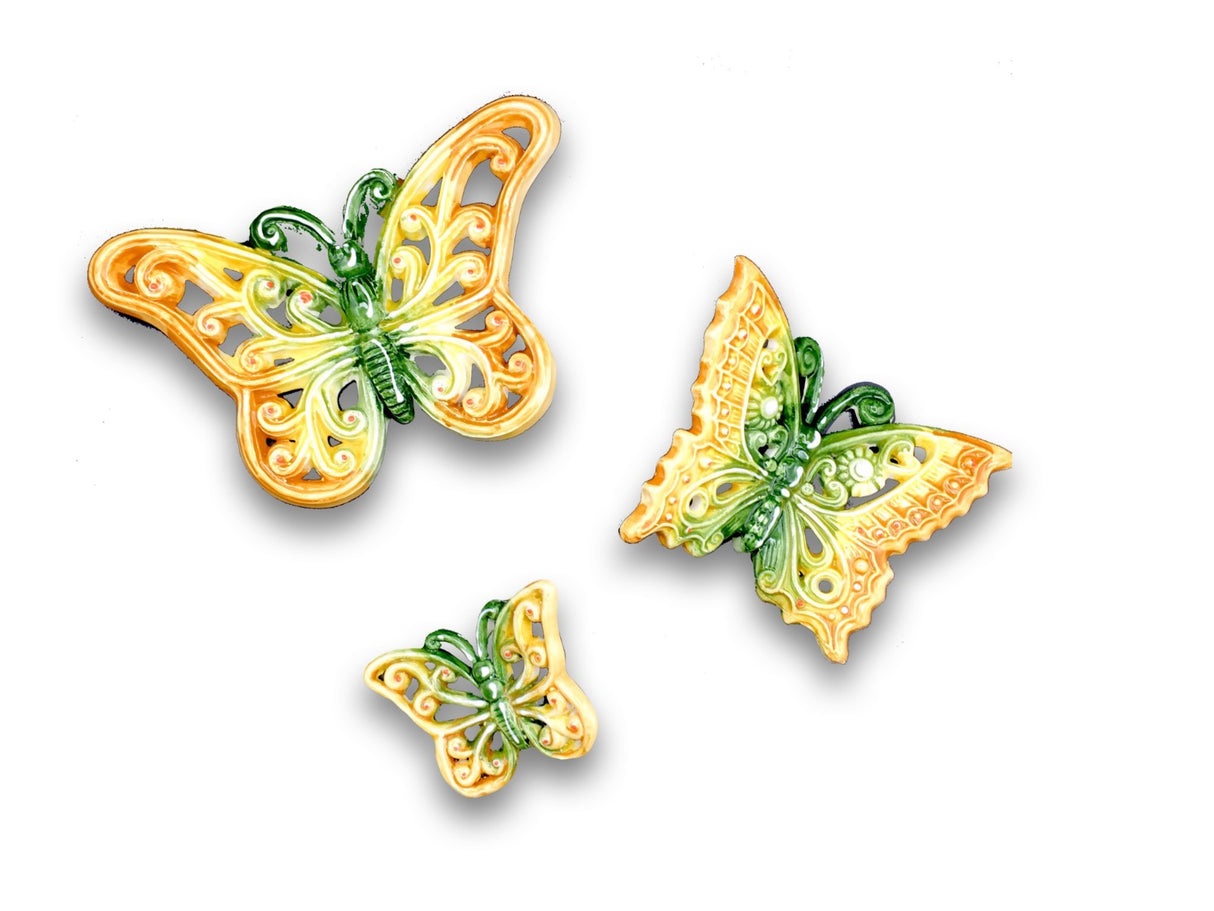 Farfalla in ceramica di Vietri