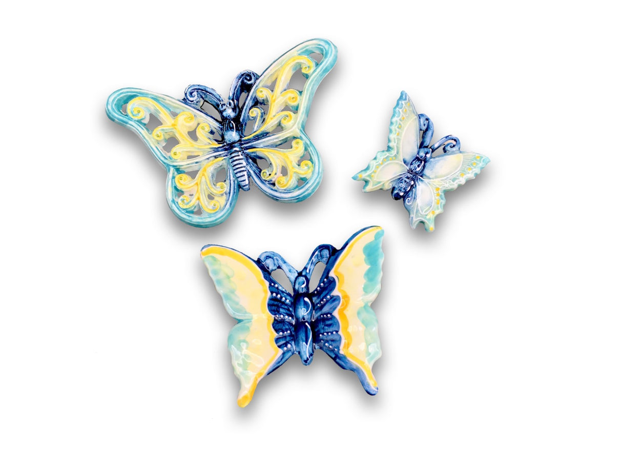 Farfalla in ceramica di Vietri