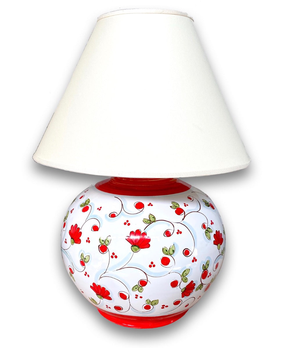 Lume in Ceramica Vietrese Emy DECORO PRIMULA NEW