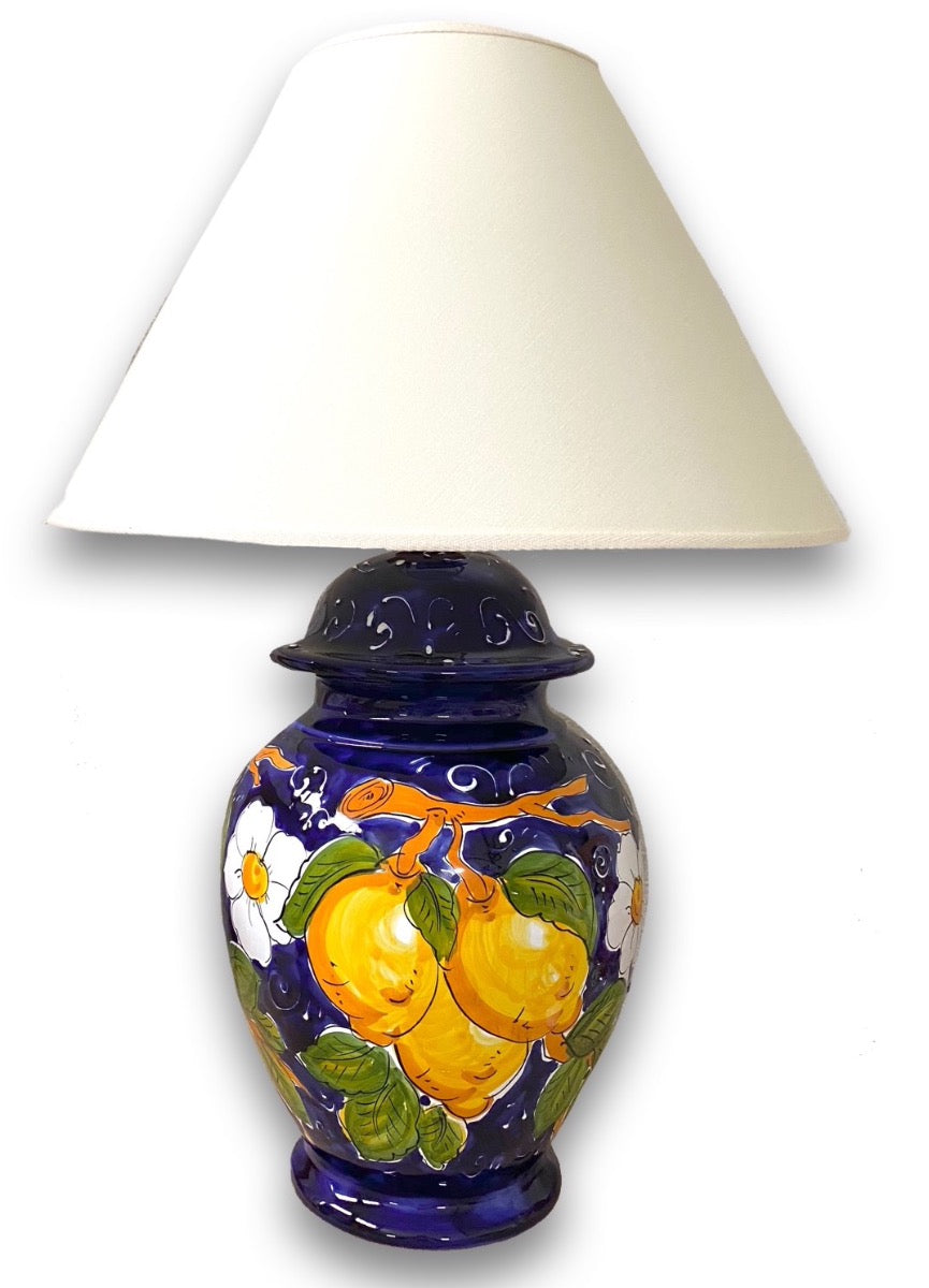 Lume Classico in Ceramica Vietrese DECORI MISTI