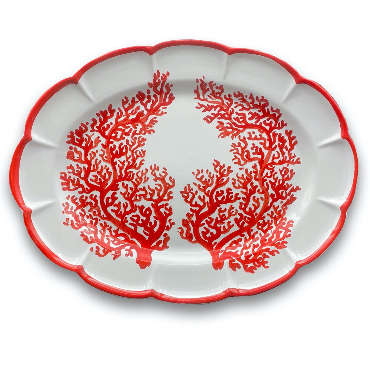 Ovale in ceramica di Vietri