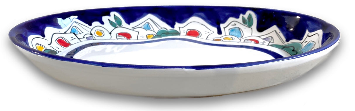 Ovalina in ceramica di Vietri