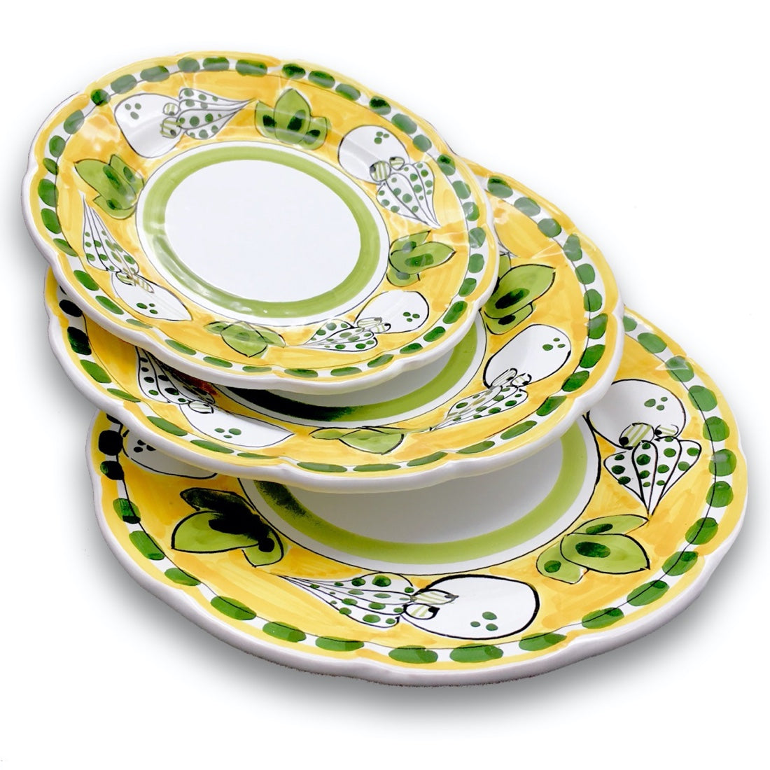 Piatto Polpo in ceramica di Vietri