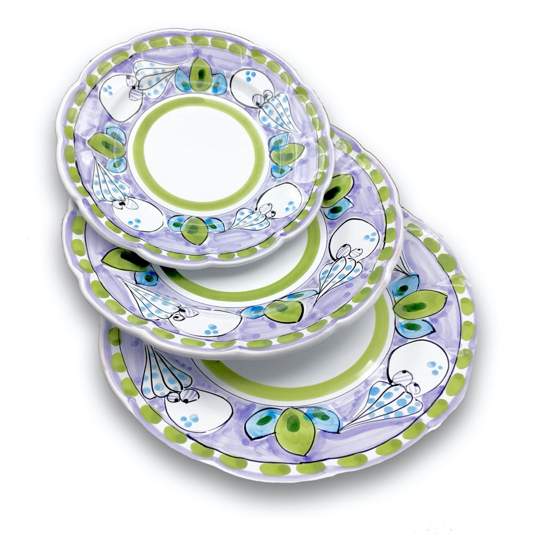 Piatto Polpo in ceramica di Vietri