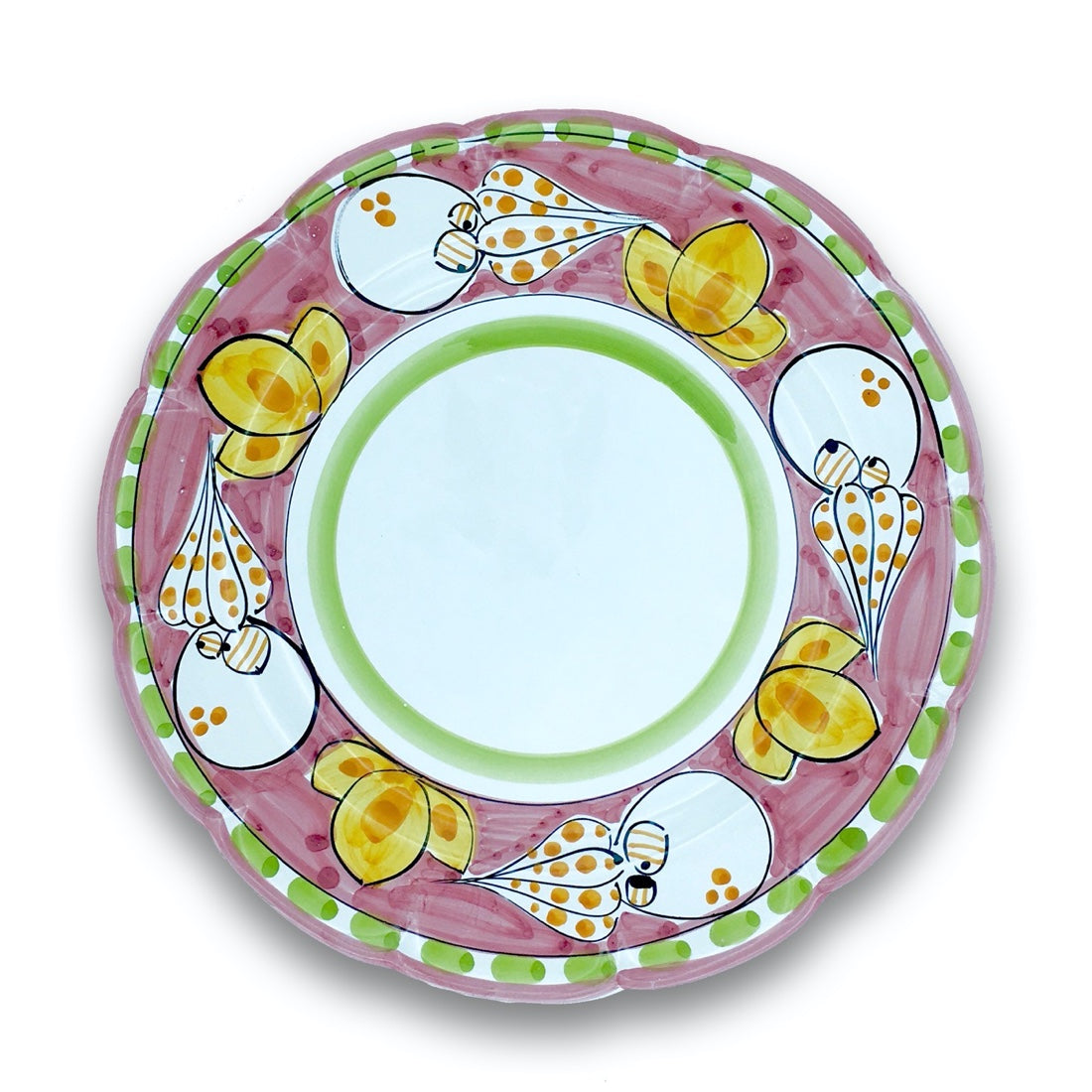 Piatto Polpo in ceramica di Vietri