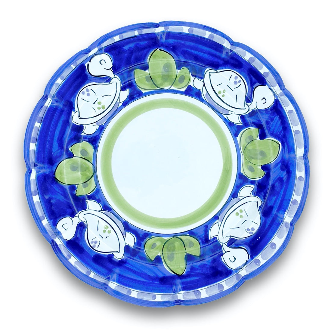 Piatto Tartaruga in ceramica di Vietri
