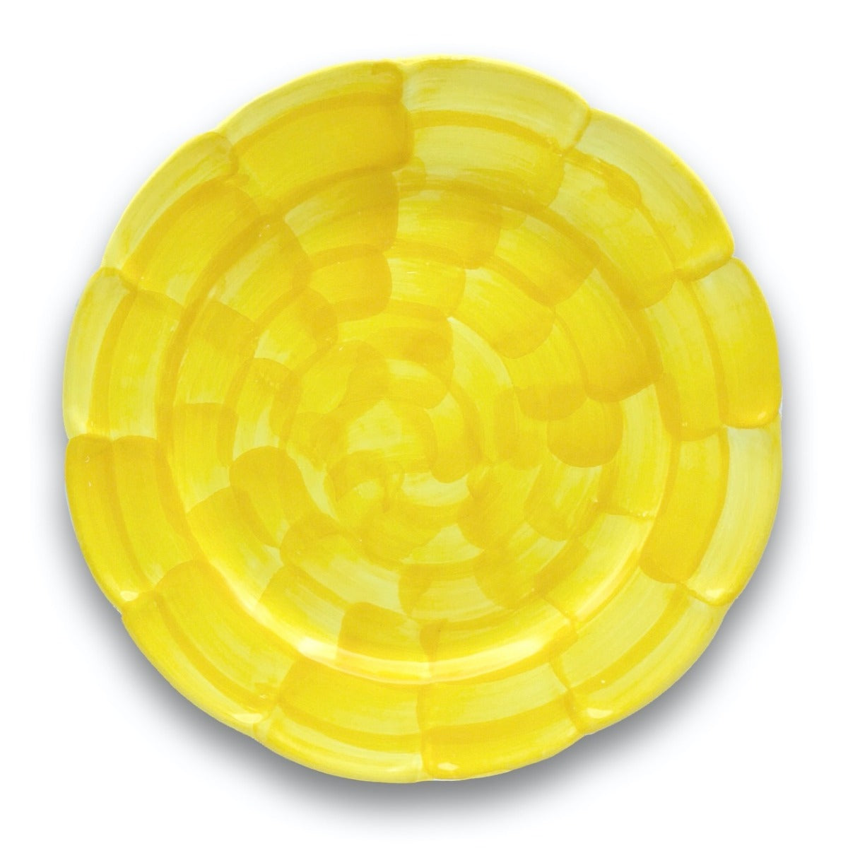 Piatto Vietri in Ceramica DECORO MONOCOLORE