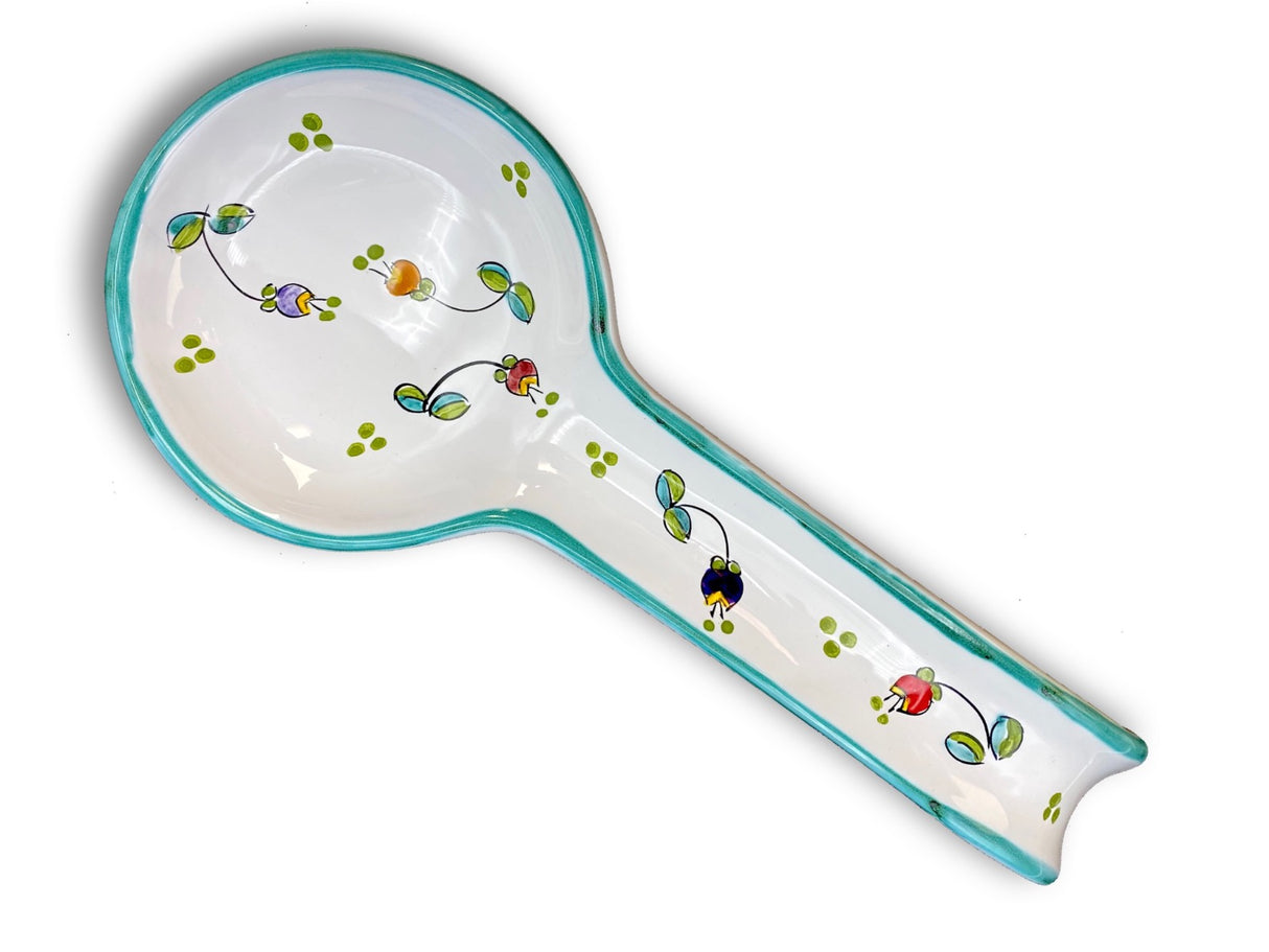 Poggiamestolo Roma in ceramica di Vietri