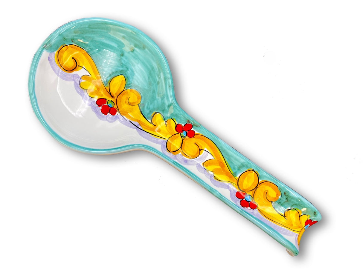 Poggiamestolo Roma in ceramica di Vietri