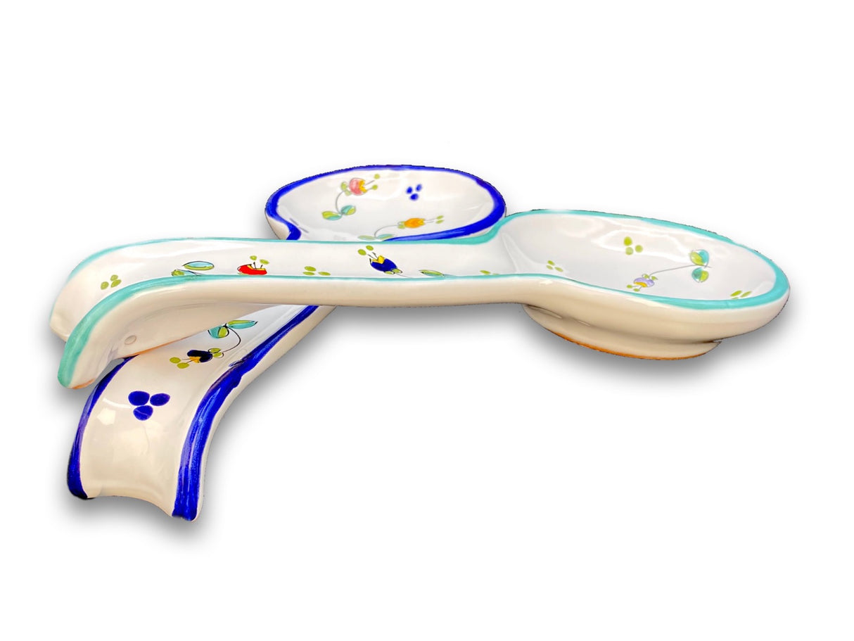 Poggiamestolo Roma in ceramica di Vietri