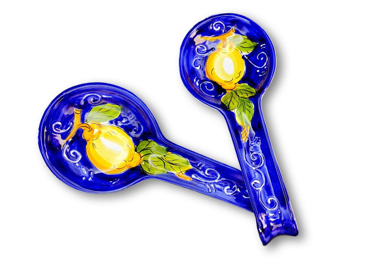 Poggiamestolo Roma in ceramica di Vietri