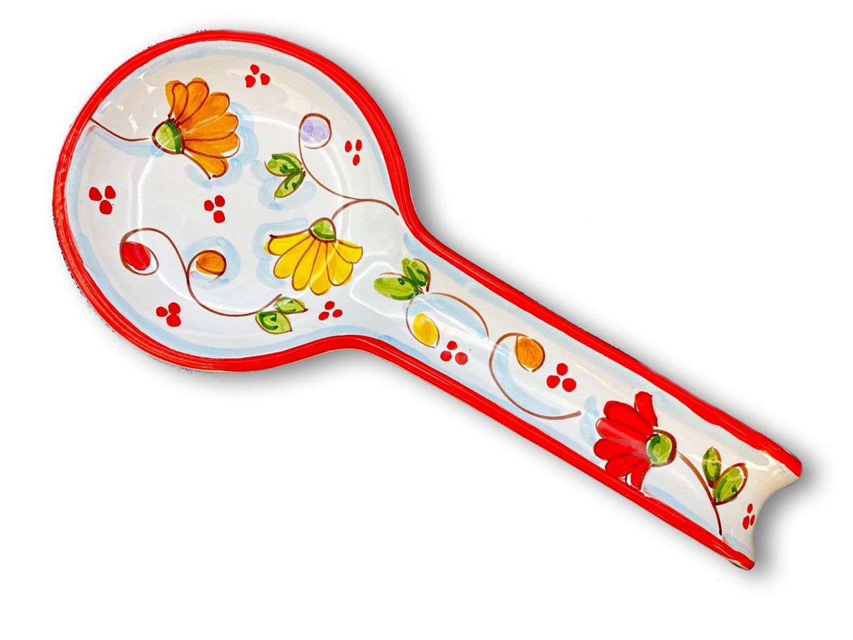 Poggiamestolo Roma in ceramica di Vietri