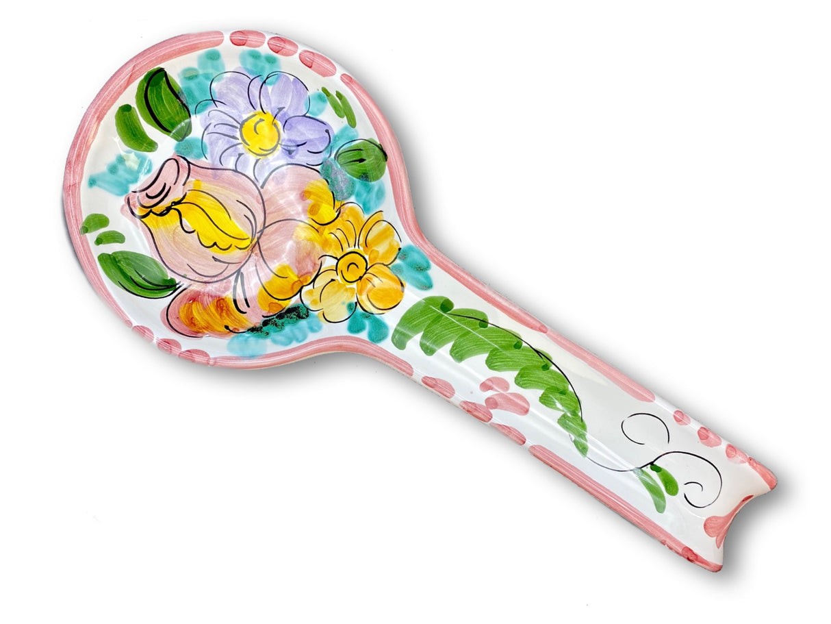 Poggiamestolo Roma in ceramica di Vietri