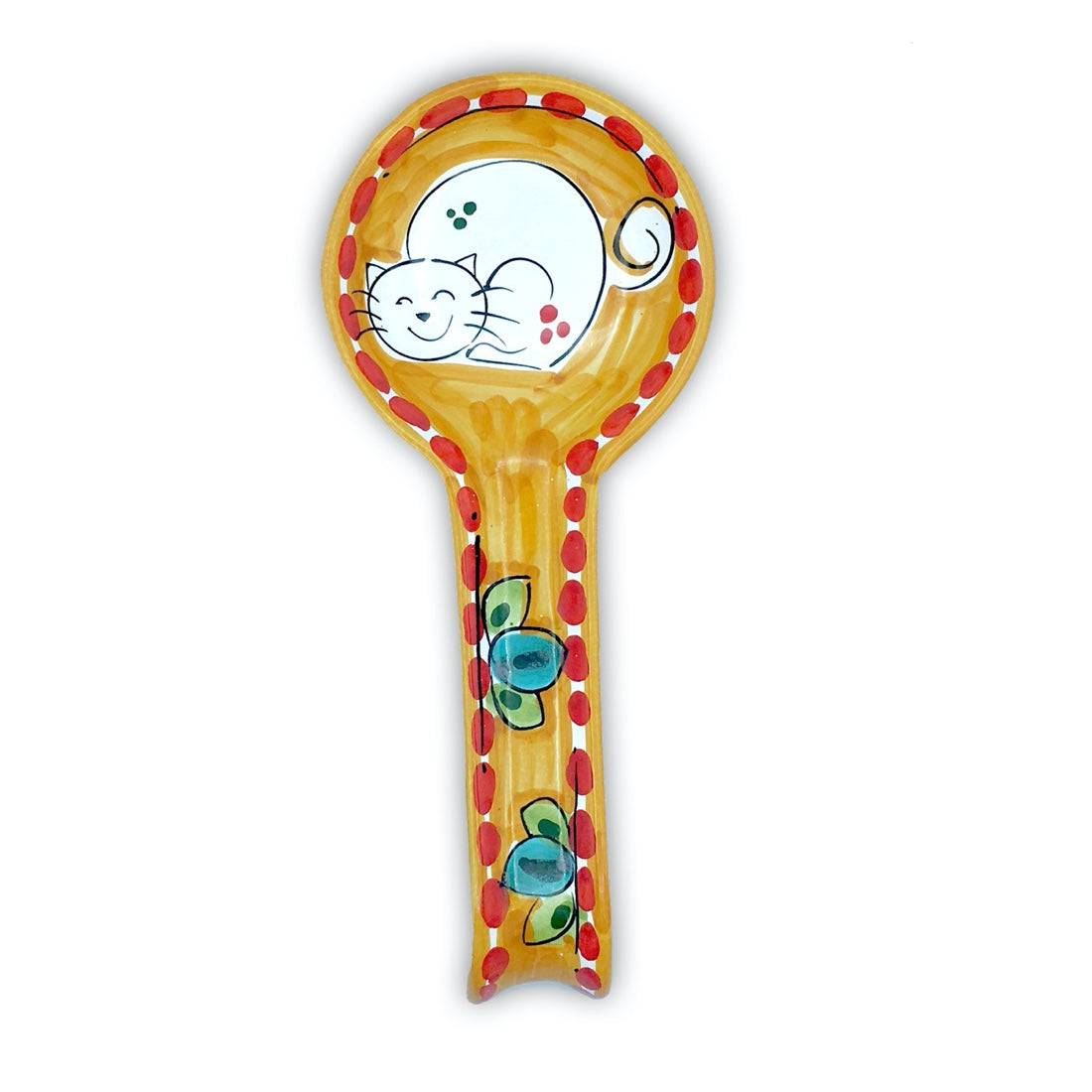 Poggiamestolo Roma in ceramica di Vietri