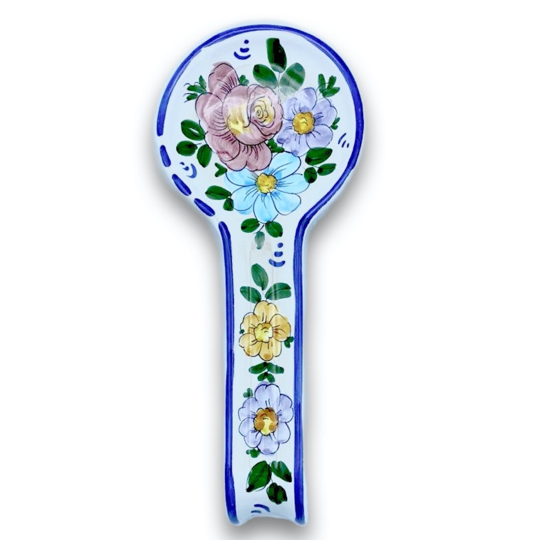 Poggiamestolo Roma in ceramica di Vietri