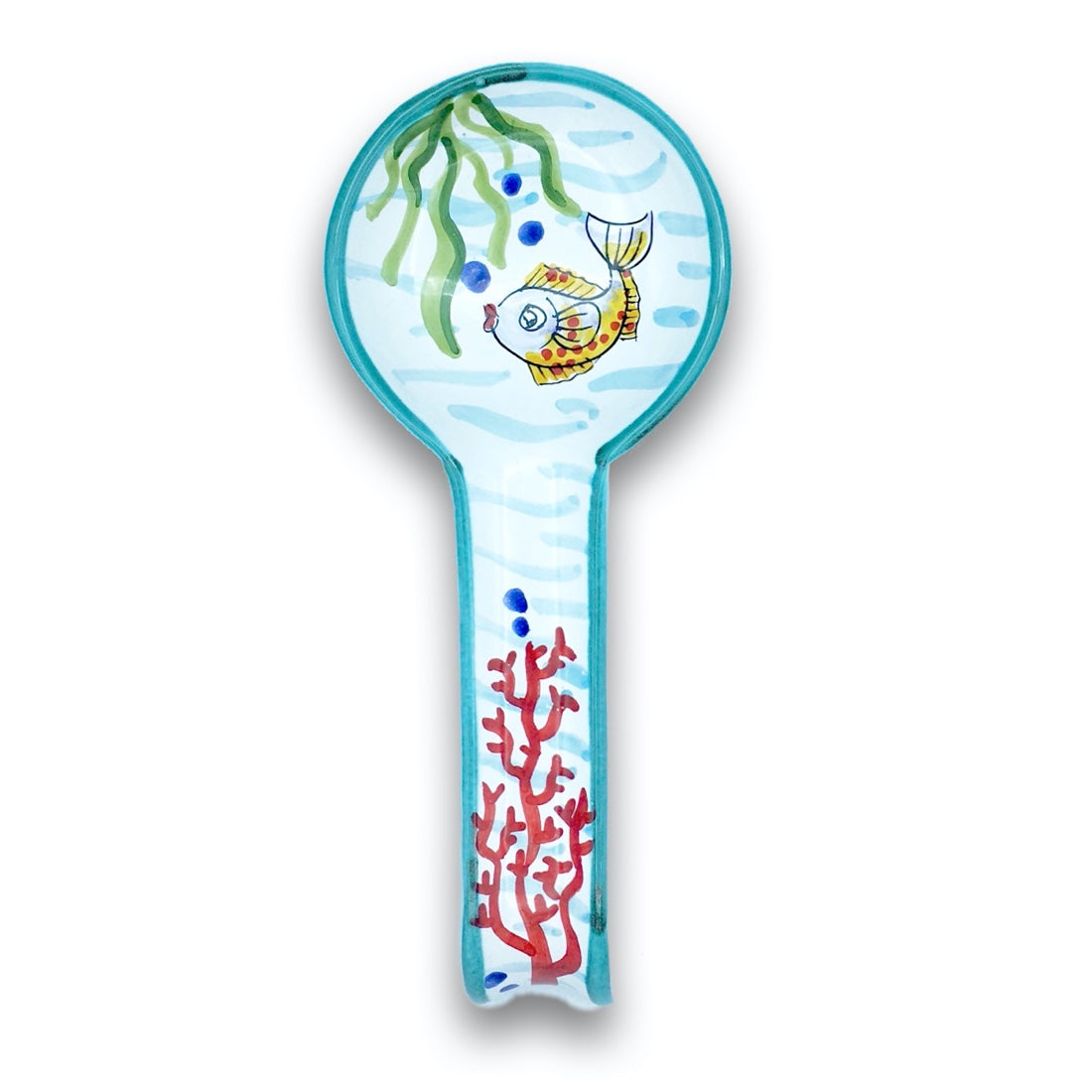 Poggiamestolo Roma in ceramica di Vietri