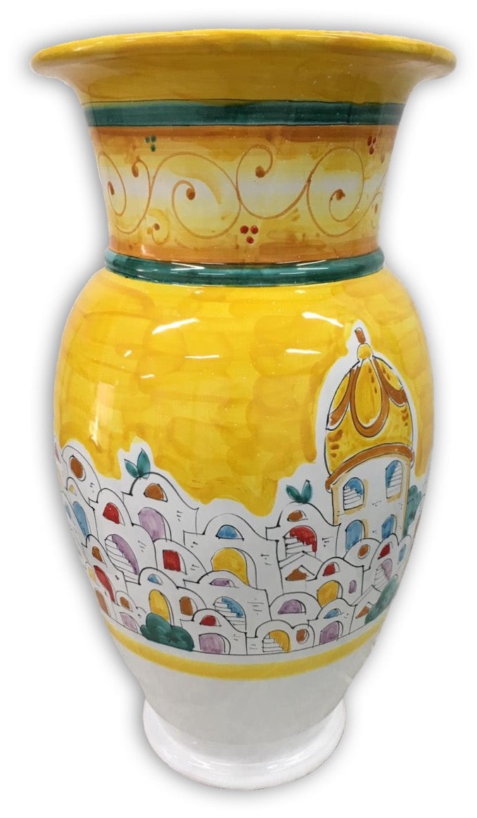 Porta ombrelli anfora in ceramica di Vietri