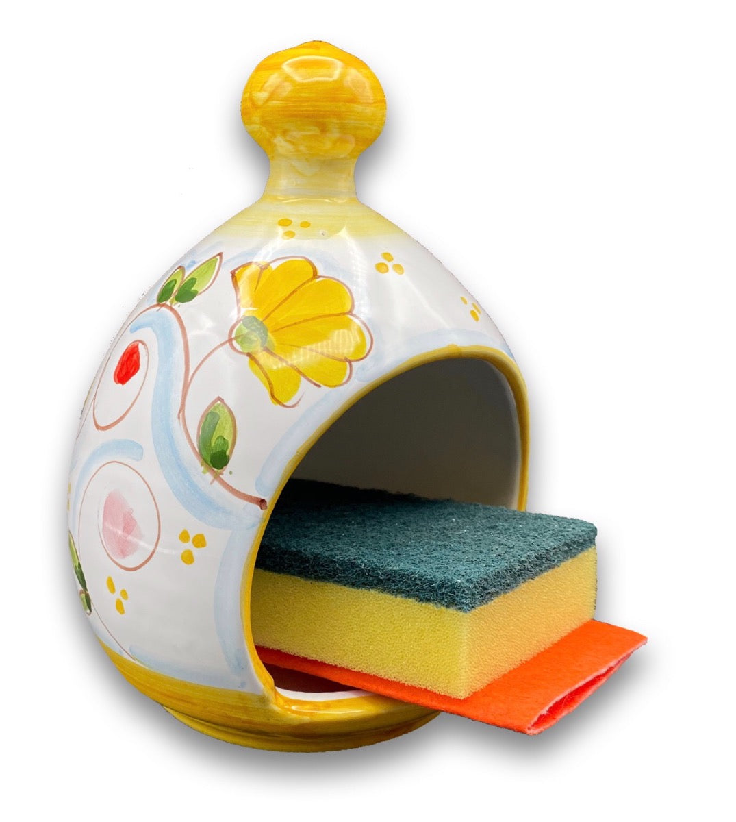 PORTA SPUGNA IN CERAMICA DI VIETRI