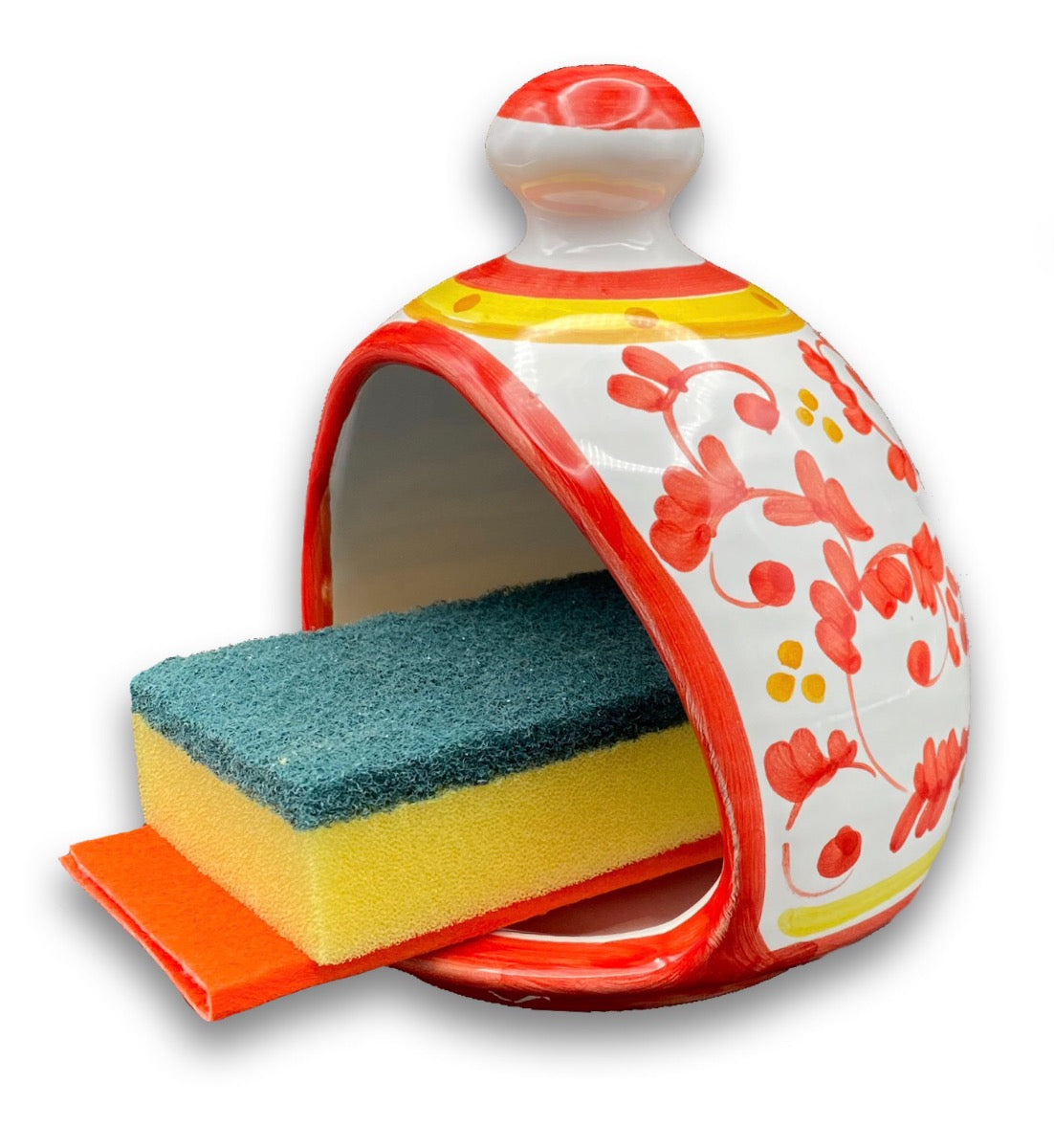 PORTA SPUGNA IN CERAMICA DI VIETRI