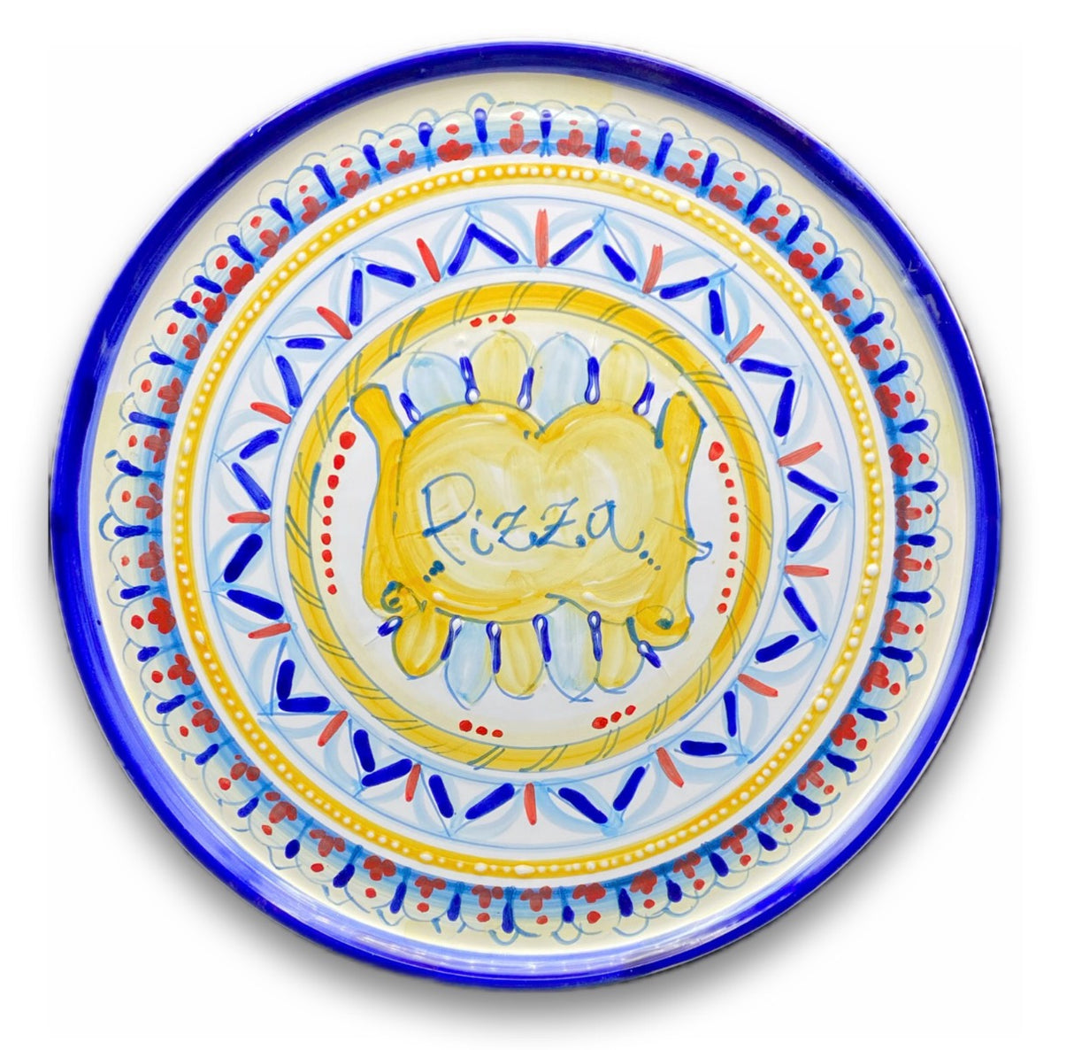 Piatto Pizza in ceramica di Vietri