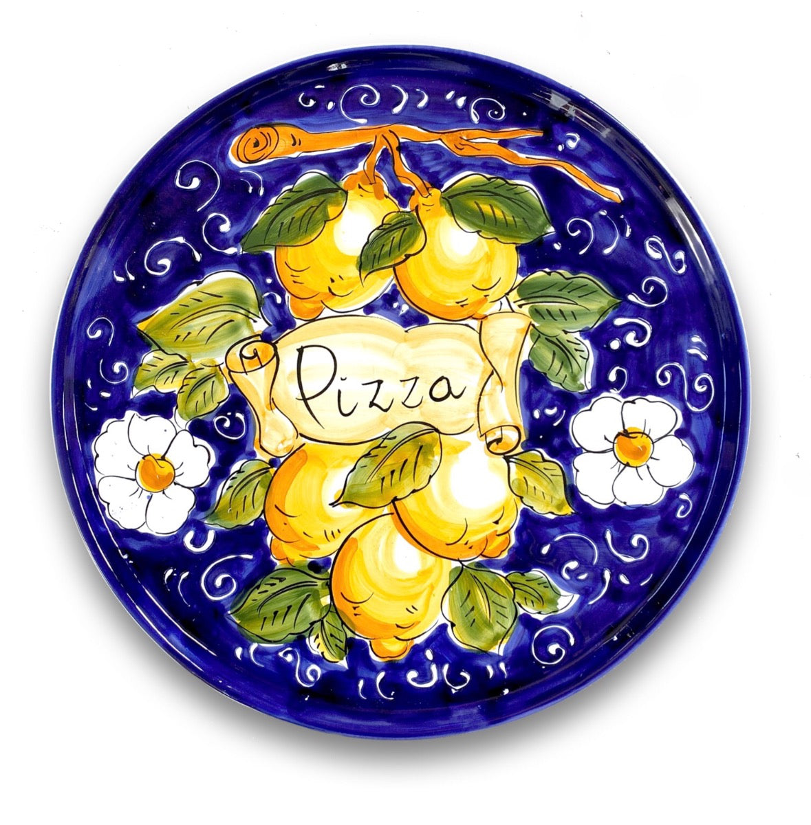 Piatto Pizza in ceramica di Vietri