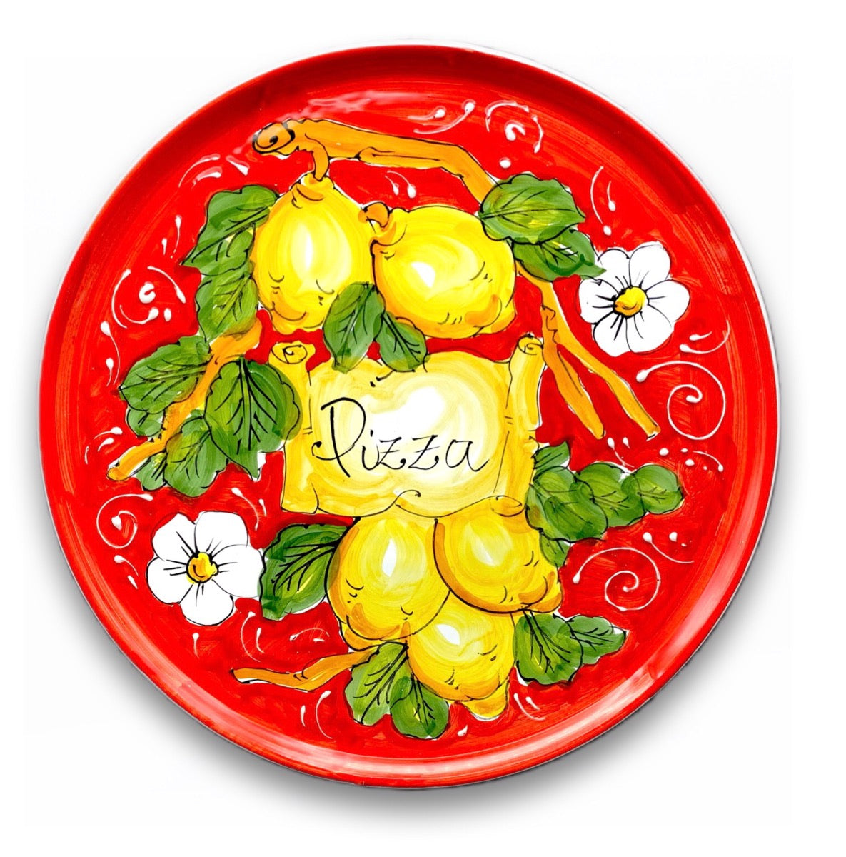 Piatto Pizza in ceramica di Vietri