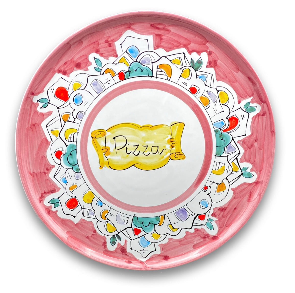 Piatto Pizza in ceramica di Vietri