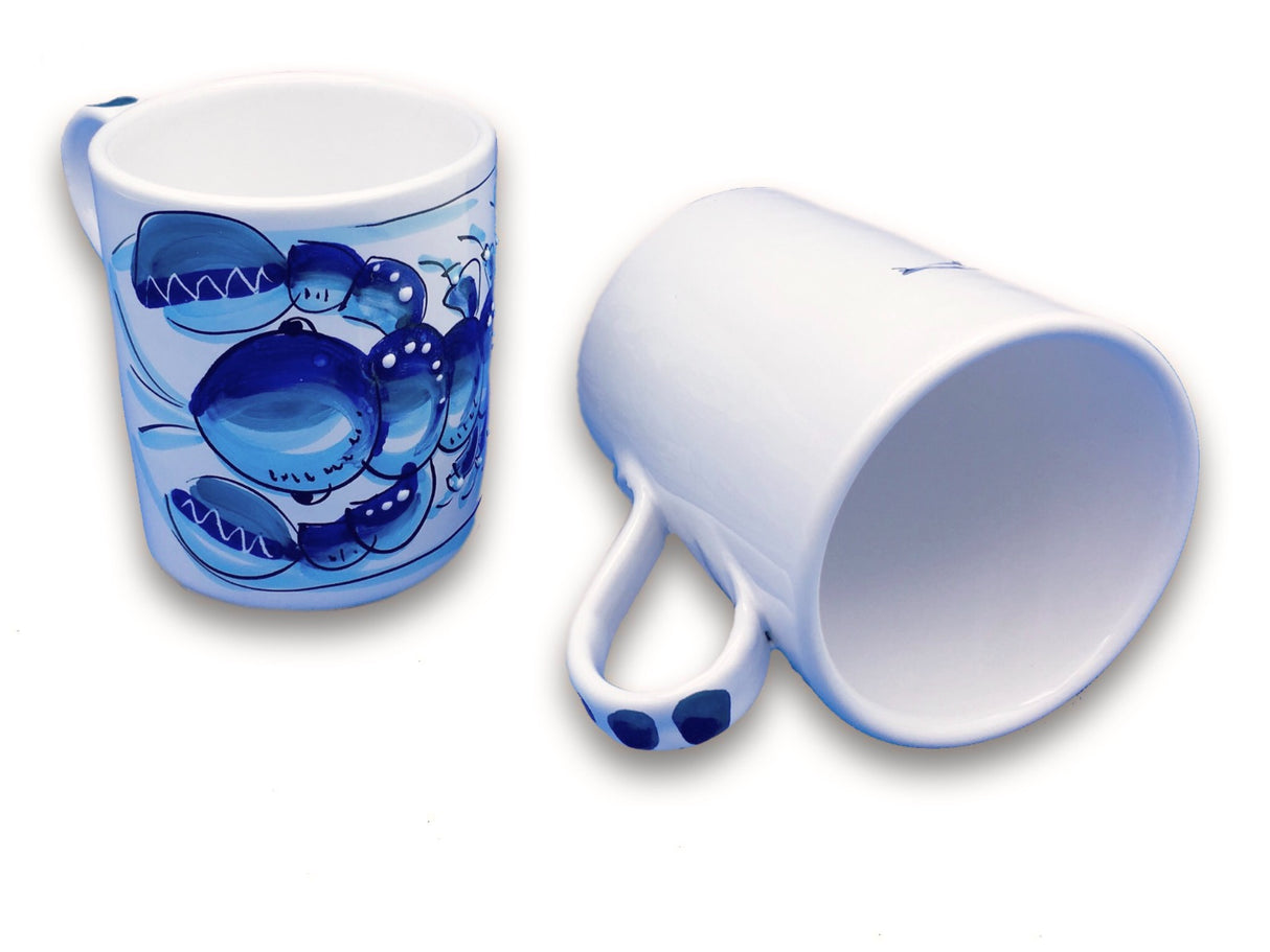 Tazza Mug in ceramica di Vietri Linea Mare