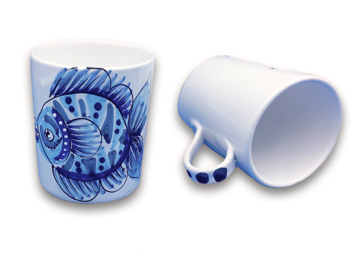 Tazza Mug in ceramica di Vietri Linea Mare