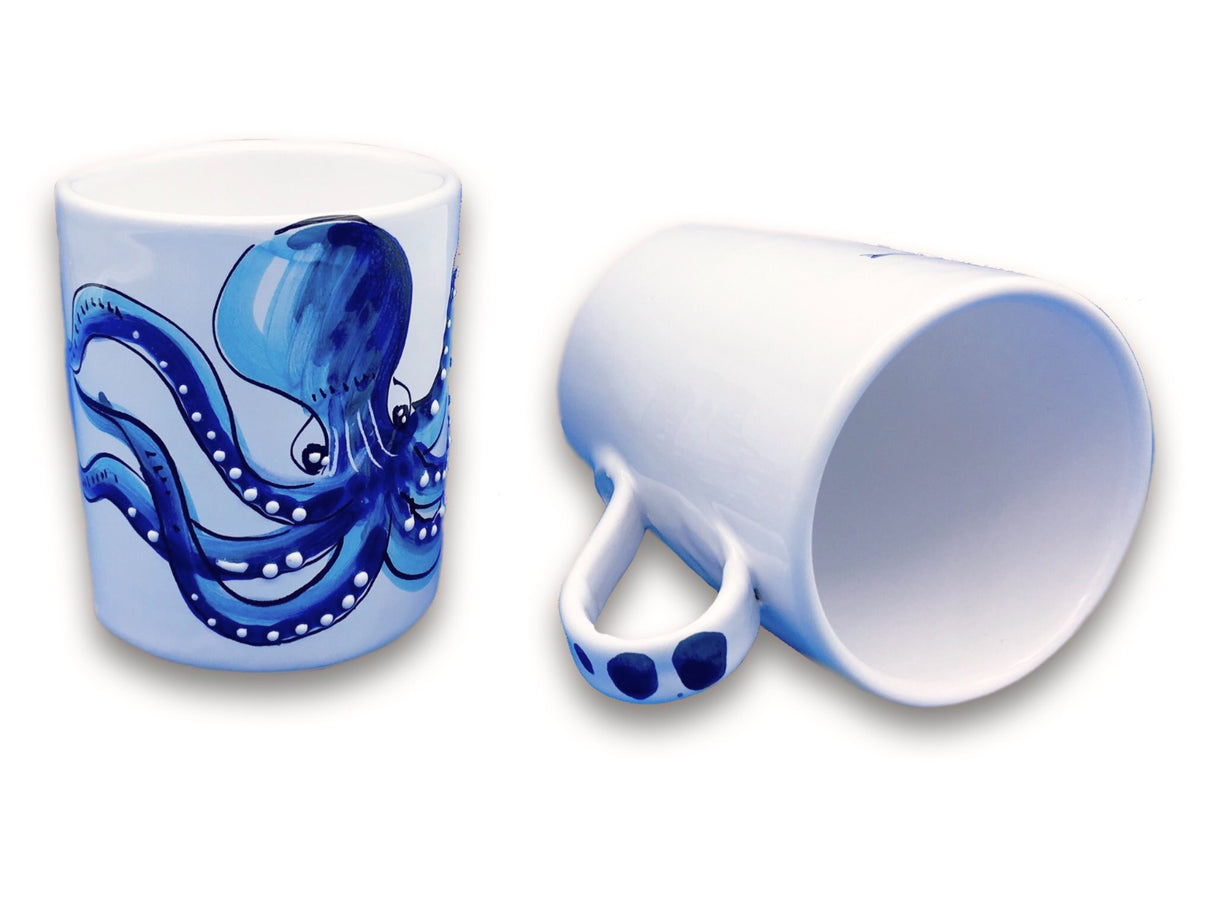 Tazza Mug in ceramica di Vietri Linea Mare
