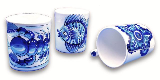 Tazza Mug in Ceramica Vietrese