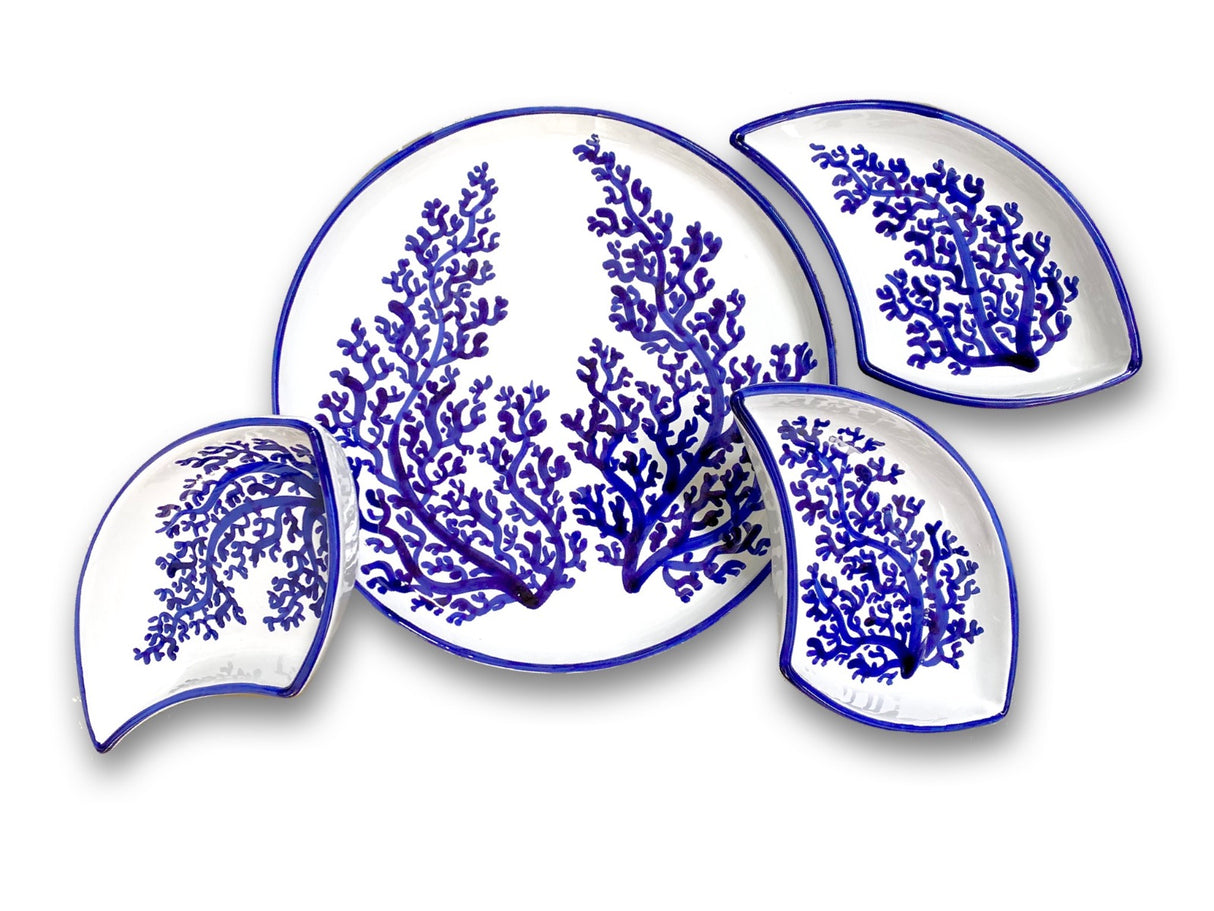 Antipastiera Girella in ceramica di Vietri