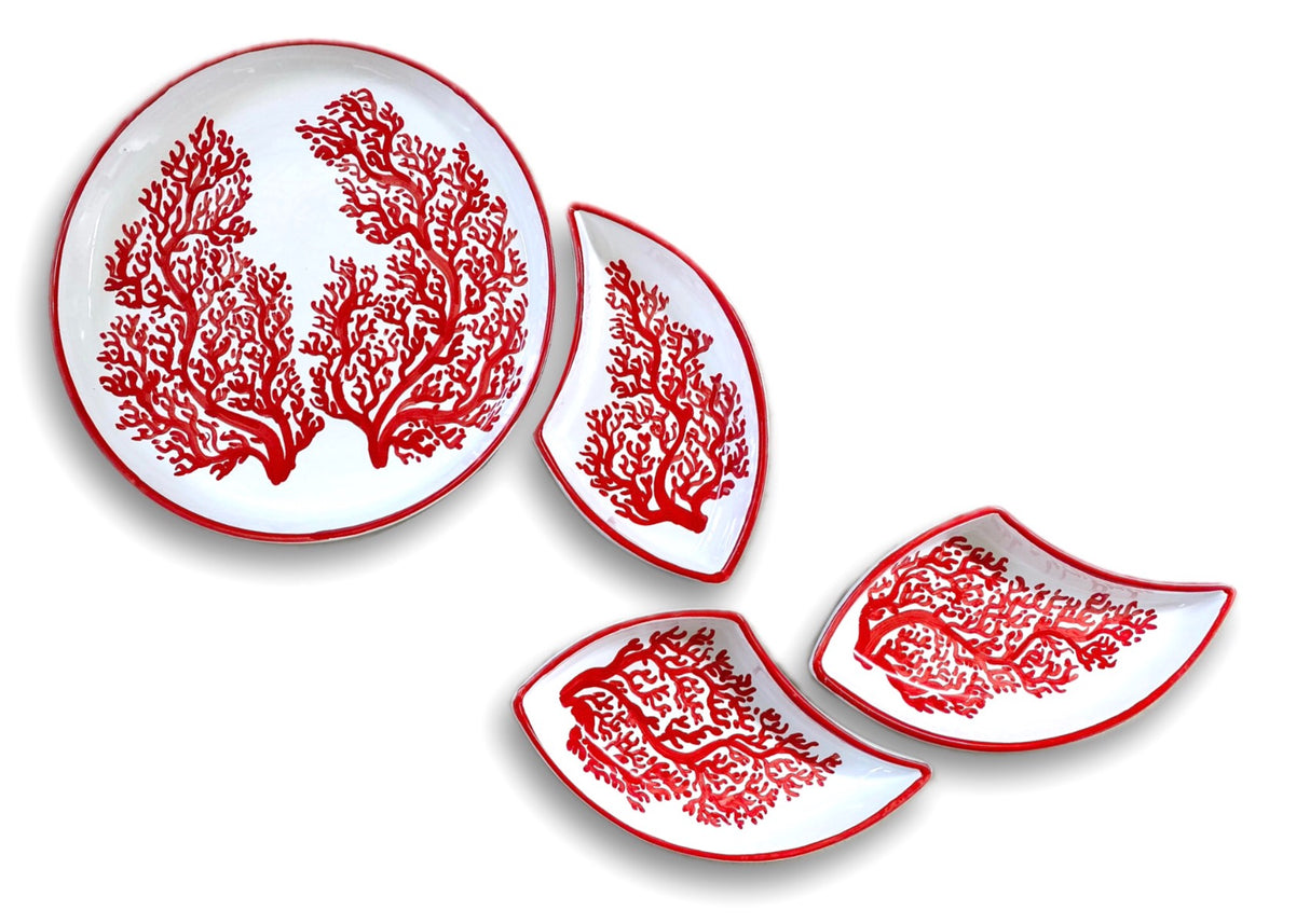 Antipastiera Girella in ceramica di Vietri