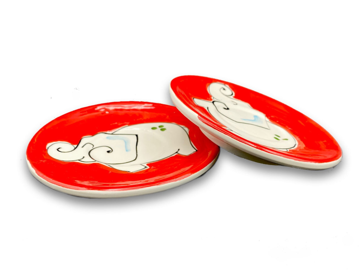 Piattino Caffè in ceramica di Vietri