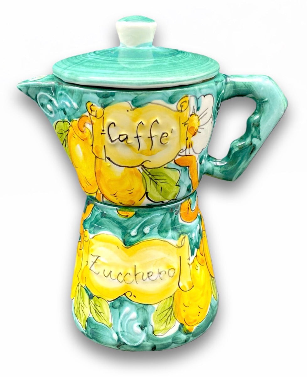 Moka in ceramica di Vietri
