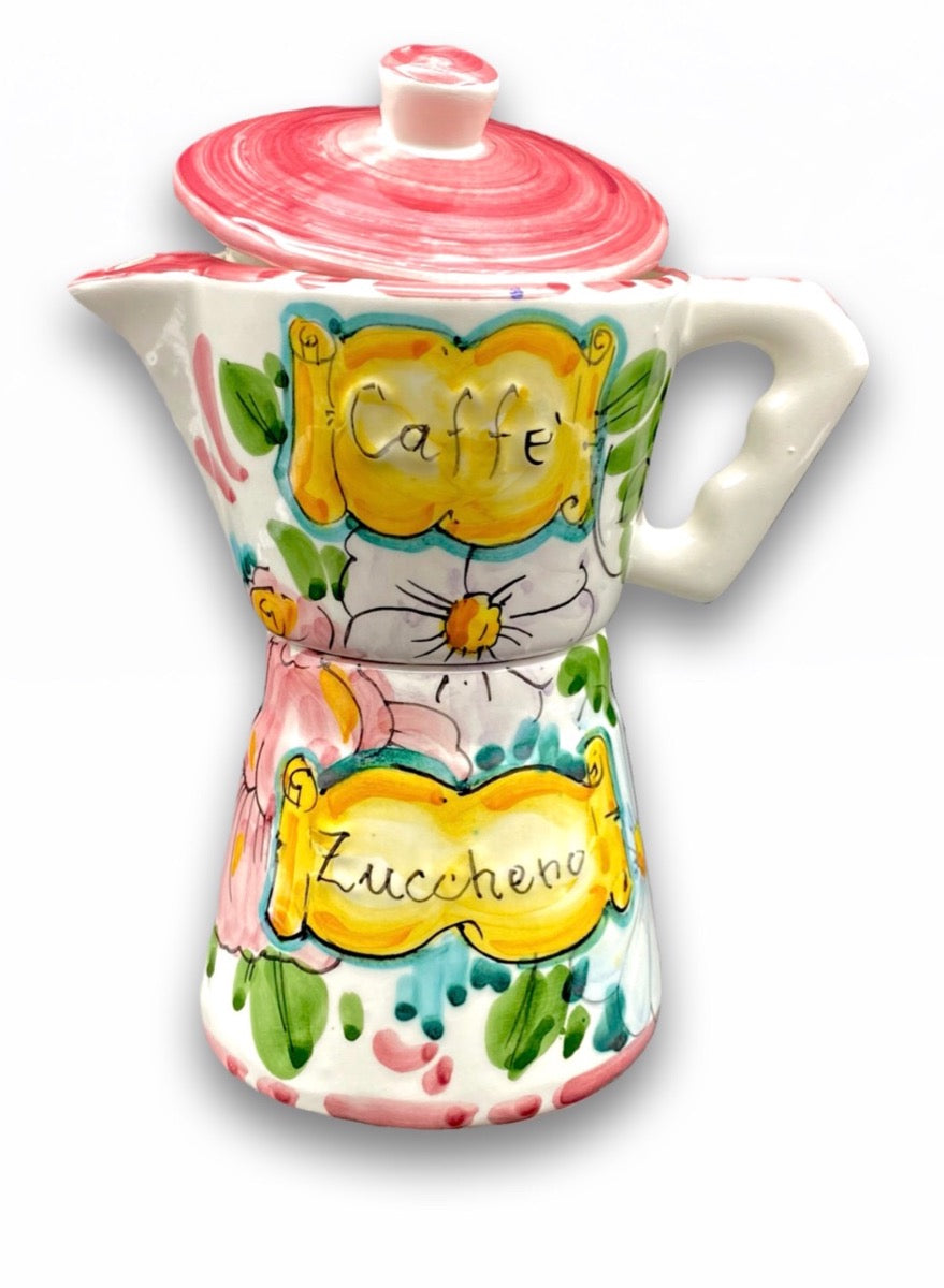 Moka in ceramica di Vietri