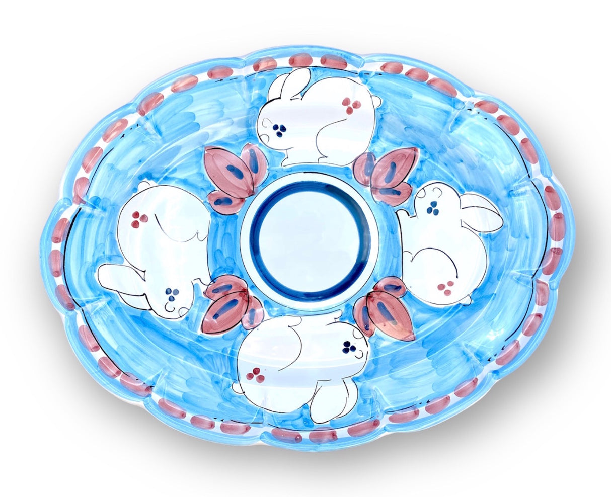 Ovale in ceramica di Vietri