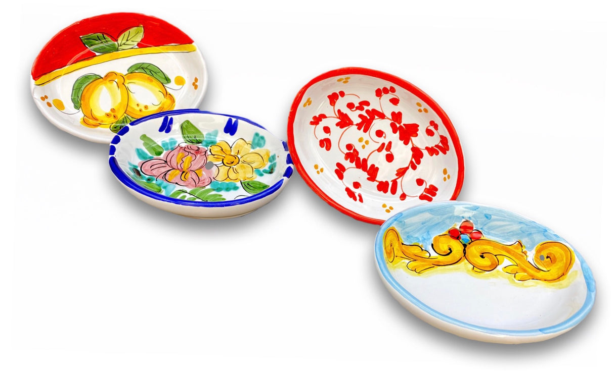 Ovalina in ceramica di Vietri