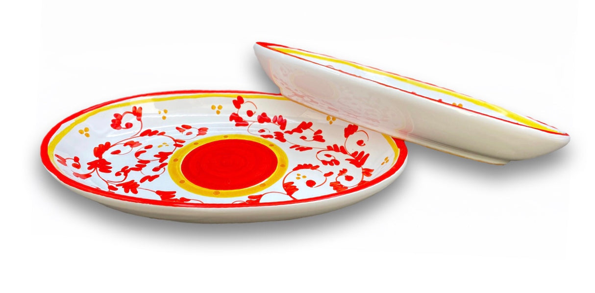 Ovalina in ceramica di Vietri