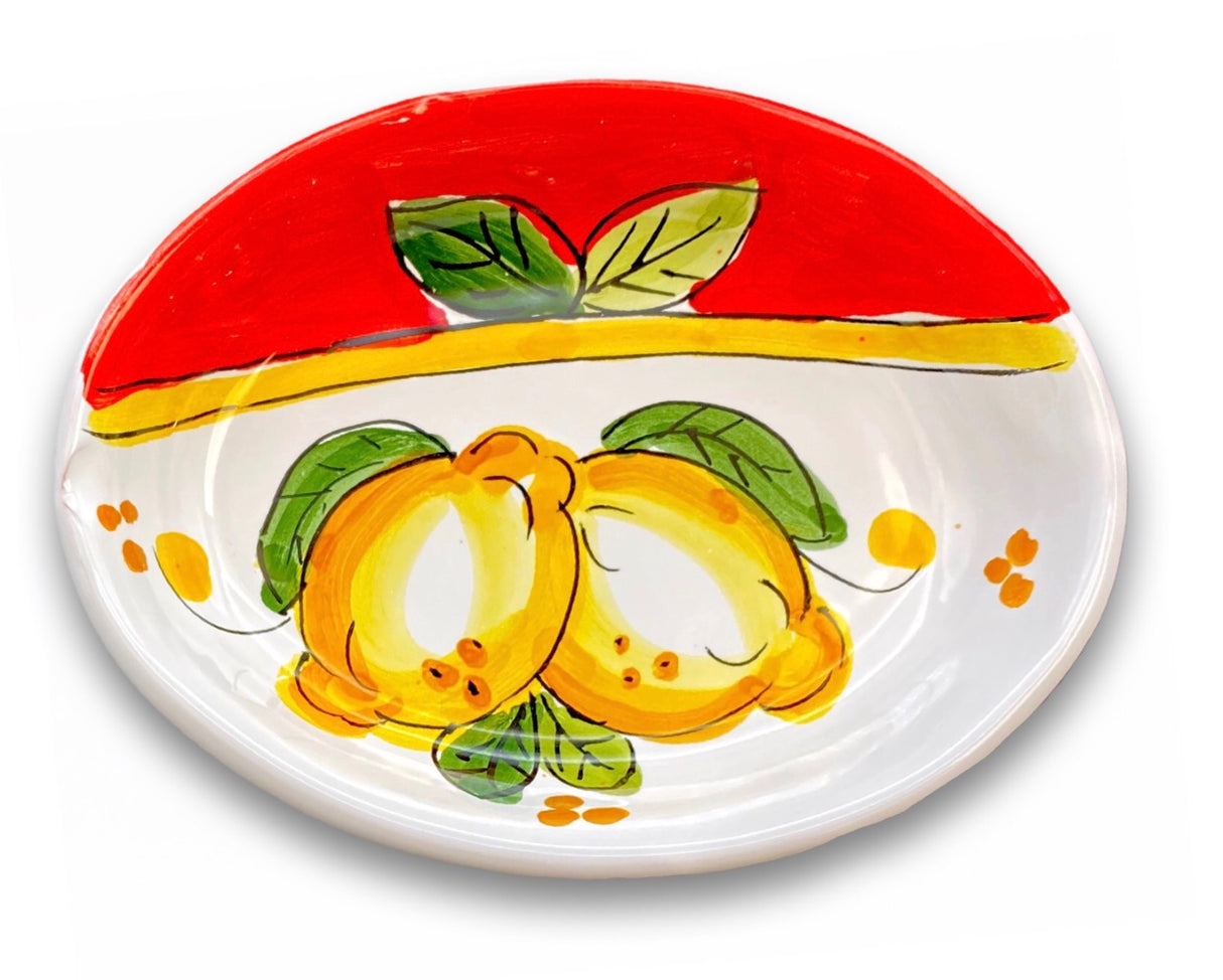 Ovalina in ceramica di Vietri