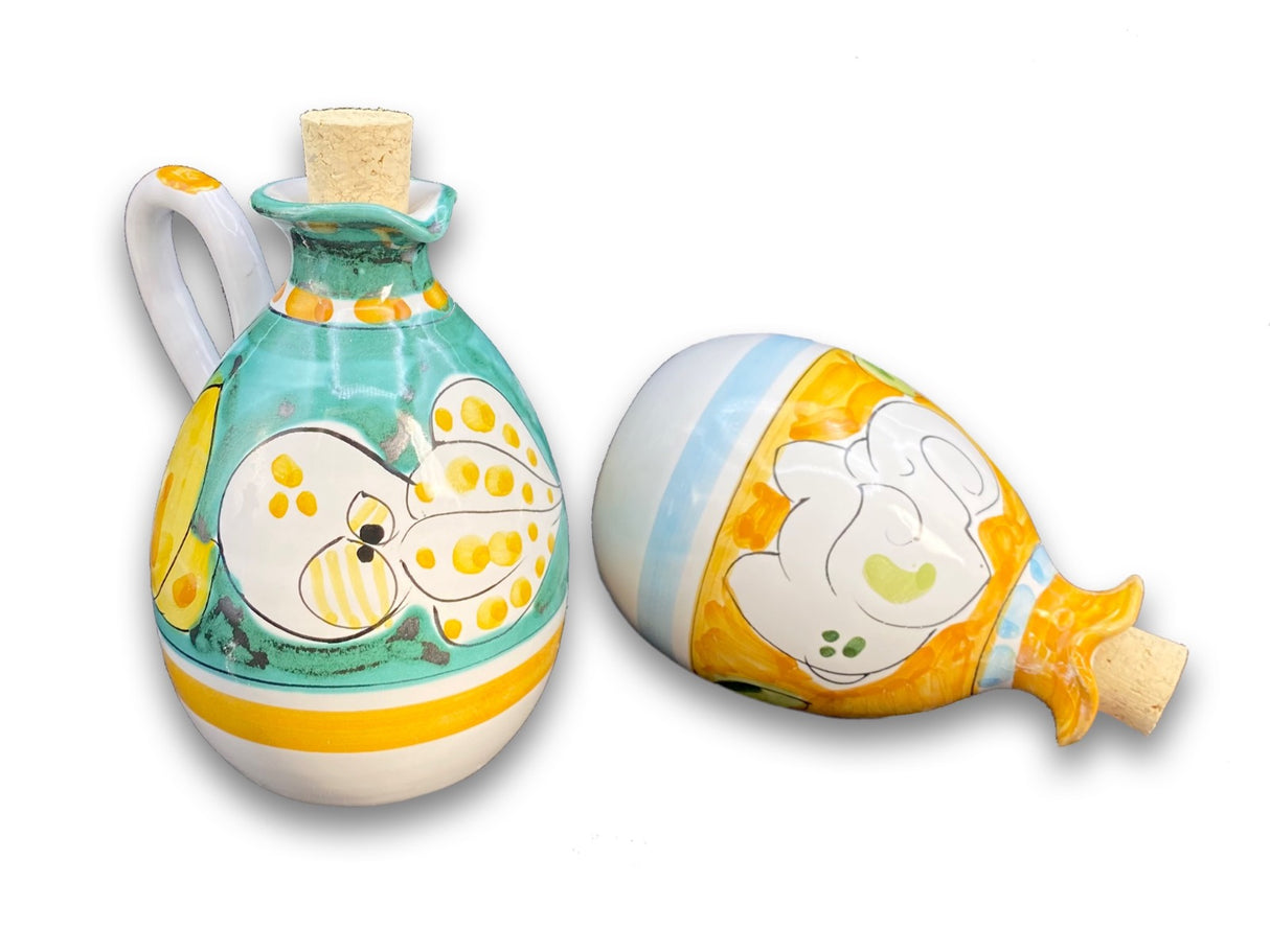 Oliera a goccia in ceramica di Vietri