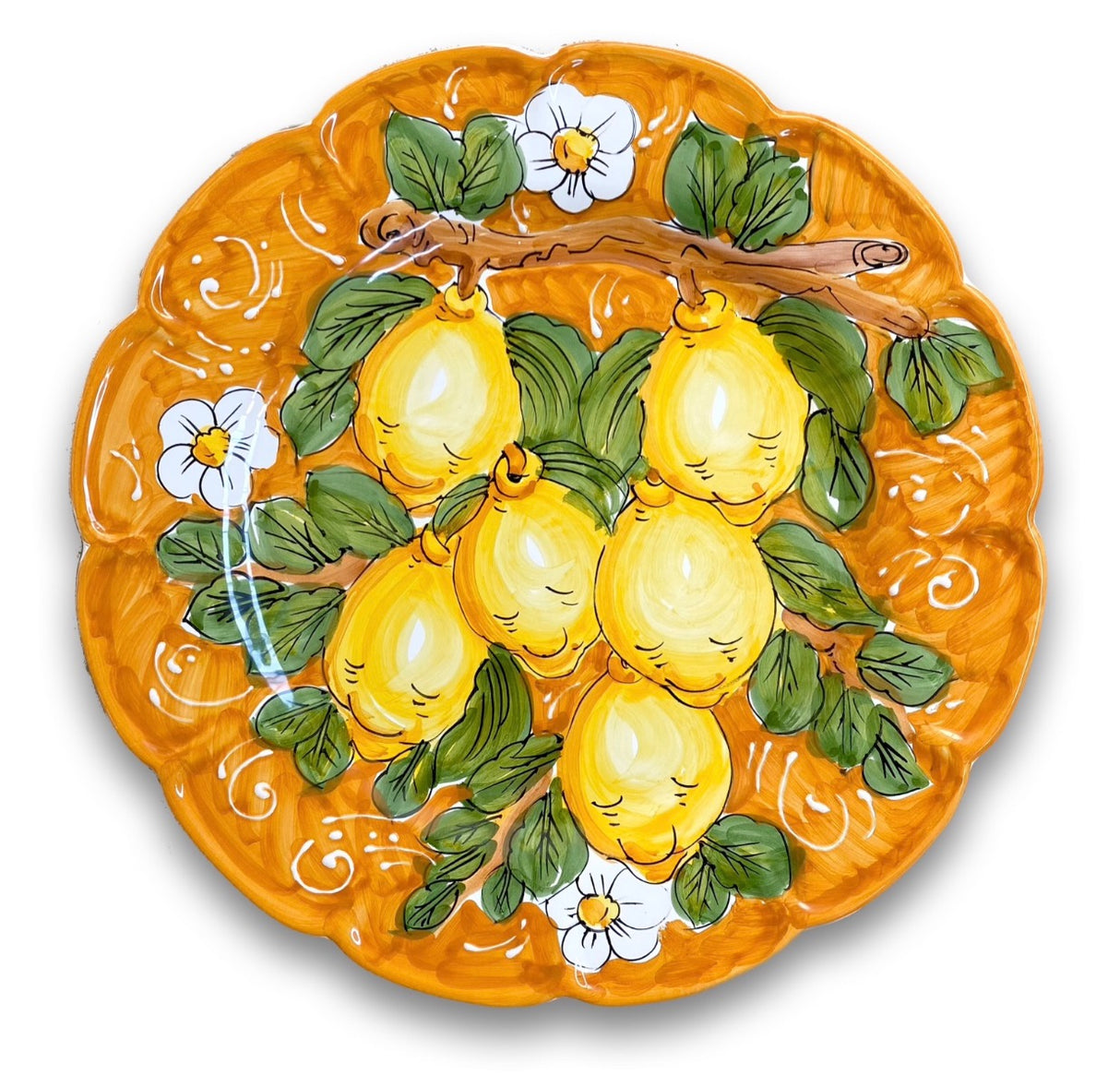 Piatto Vietri Grande in ceramica di Vietri