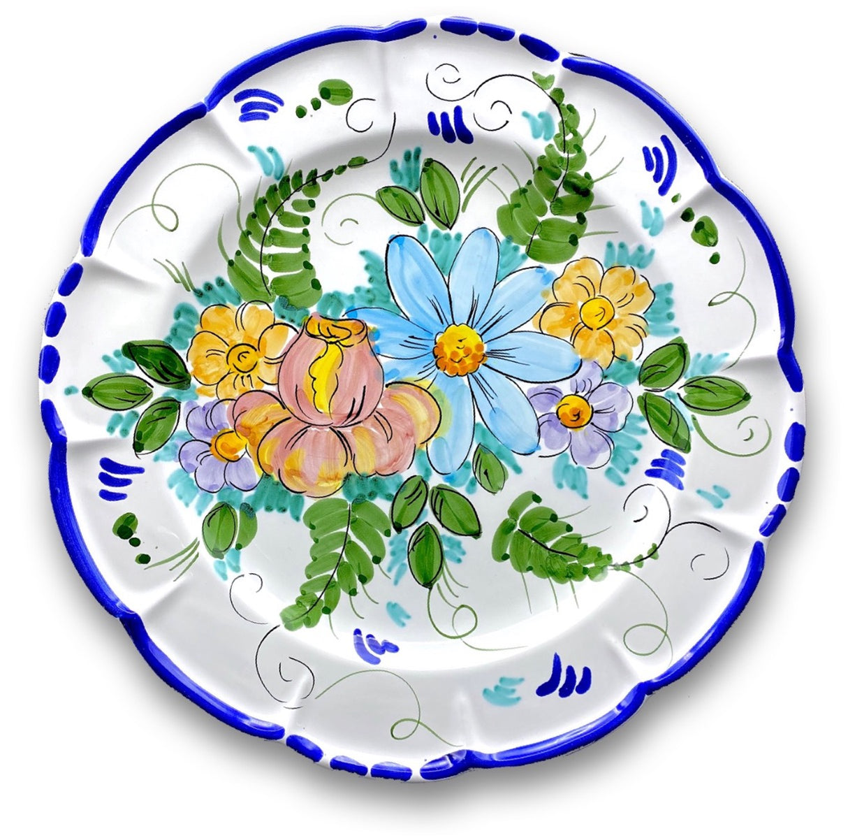 Piatto Vietri Grande in ceramica di Vietri