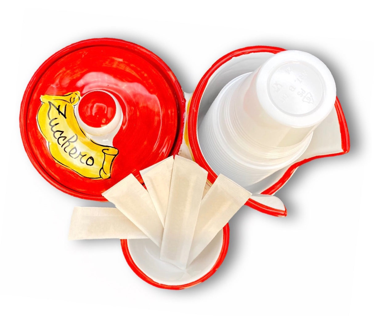 Kit Caffè in ceramica di Vietri