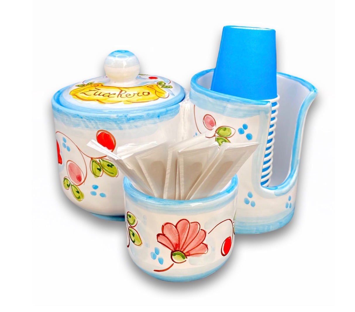 Kit Caffè in ceramica di Vietri