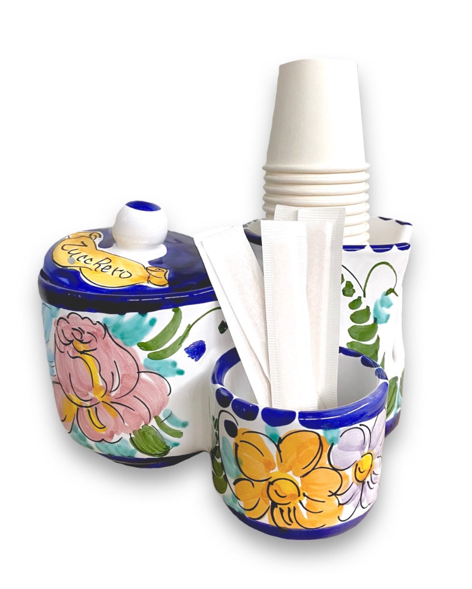 Kit Caffè in ceramica di Vietri