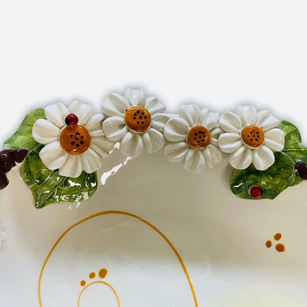 Servizio Caffè X 2 + Zuccheriera in ceramica vietrese DECORO VIETRI ANTICO