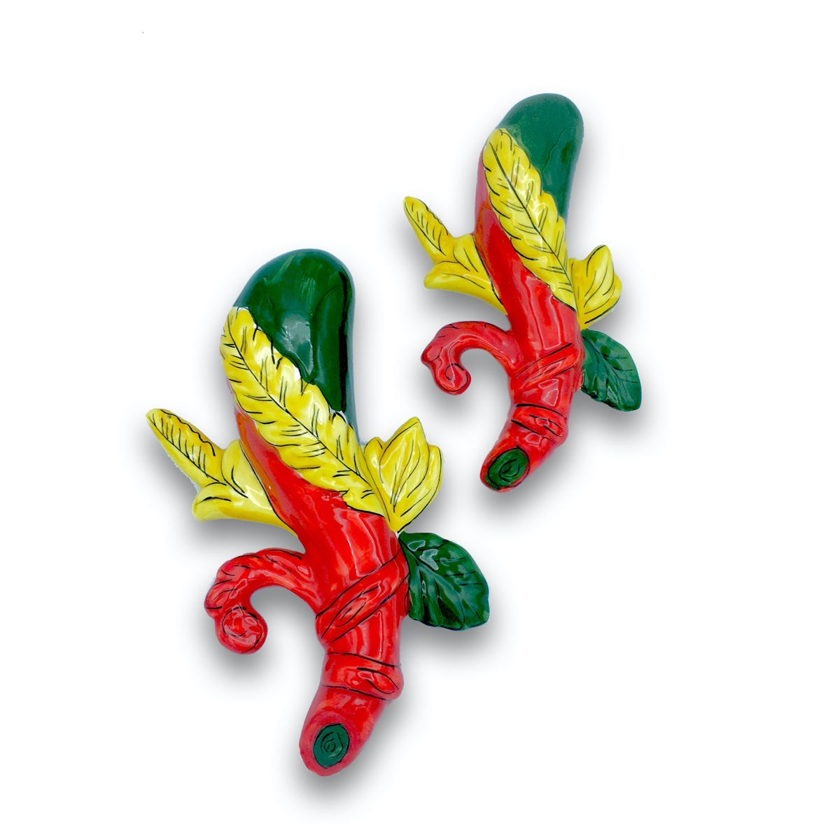 Asso di Bastoni in Ceramiche di Vietri