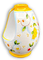 Porta scopino in ceramica vietrese DECORO PRIMULA NEW