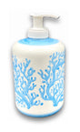 Dosatore Sapone Mani in Ceramica Vietrese DECORO CORALLO NEW